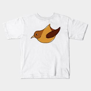 Little brown bird Kids T-Shirt